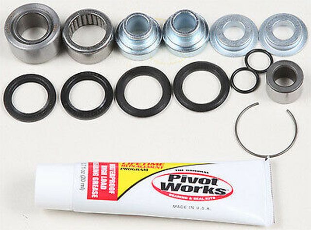 PIVOT WORKS sada na opravu centrálního (zadního) tlumiče YAMAHA WRF 250/426/450 01-12, YZ 125/250 01-12, YZF 426/450 01-14, YZF 250 01-06 (YZ125, YZ250, YZF250, YZF450)
