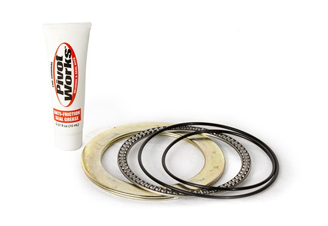 PIVOT WORKS axiální ložisko pružiny zadního (centrálního) tlumiče KTM SX/EXC, SX-F, EXC-R 05 (PIVOT WORKS axiální ložisko pružiny zadního)