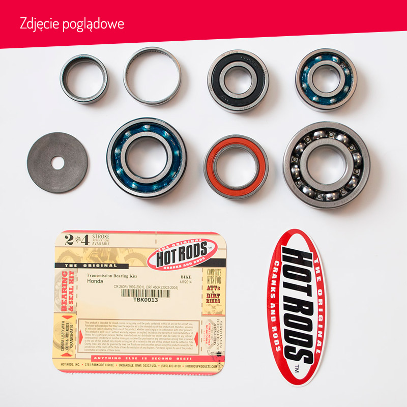 HOT RODS sada na opravu převodovky KTM SXF 250 07-12, EXCF 250 06-07 (SXF250, EXC250F)