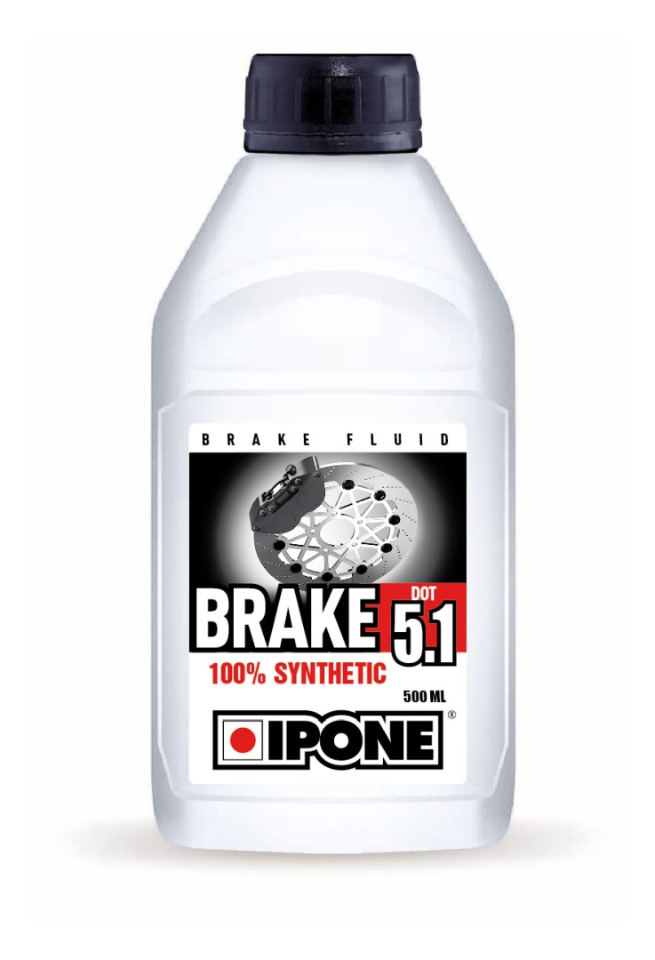 IPONE brzdová kapalina BRAKE FLUID doT 5,1 500ML 100% syntetic (270ST.) (16) (12)