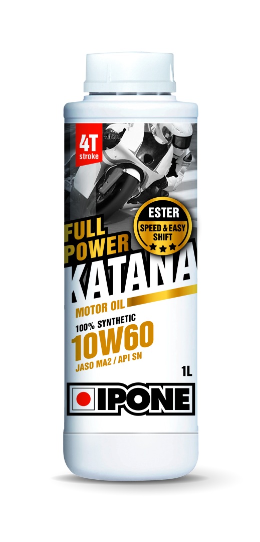 IPONE FULL POWER KATANA 10W60 motorový olej 100% syntetic 1L (ESTER, MA2) (AKC) (15) (IPONE FULL POWER KATANA 10W60 motorový olej 100% syntetic 1L)