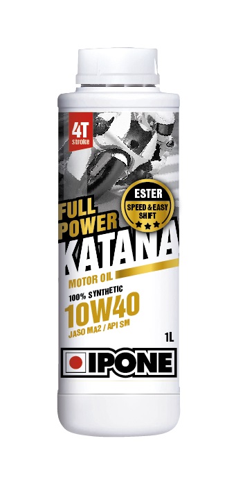 IPONE KATANA 10W40 motorový olej 100 % syntetic 1L (ESTER, MA2)(AKC) (15) nahrazuje 800359 (IPONE KATANA 10W40 motorový olej 100 % syntetic 1L)