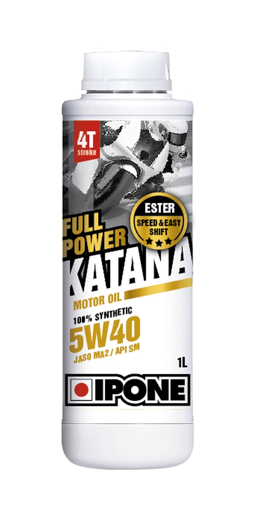 IPONE FULL POWER KATANA 5W40 motorový olej 100% syntetic 1L (ESTER, MA2) doporučené do BMW (AKC) (15) (IPONE FULL POWER KATANA 5W40 motorový olej)