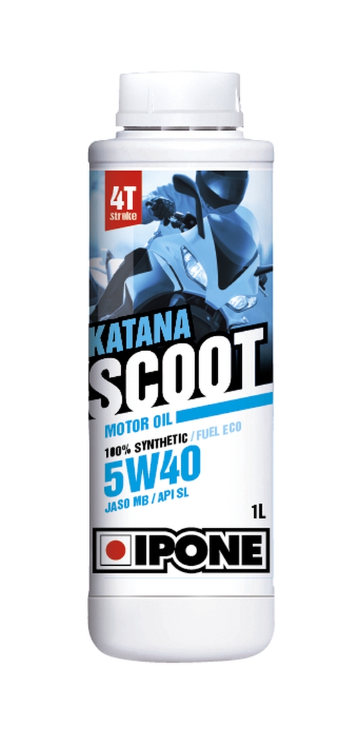 IPONE KATANA SCOOT 5W40 motorový olej pro skútry 100% syntetický 1L (AKC) (15) (IPONE KATANA SCOOT 5W40 motorový olej pro skútry 100% syntetický 1L)