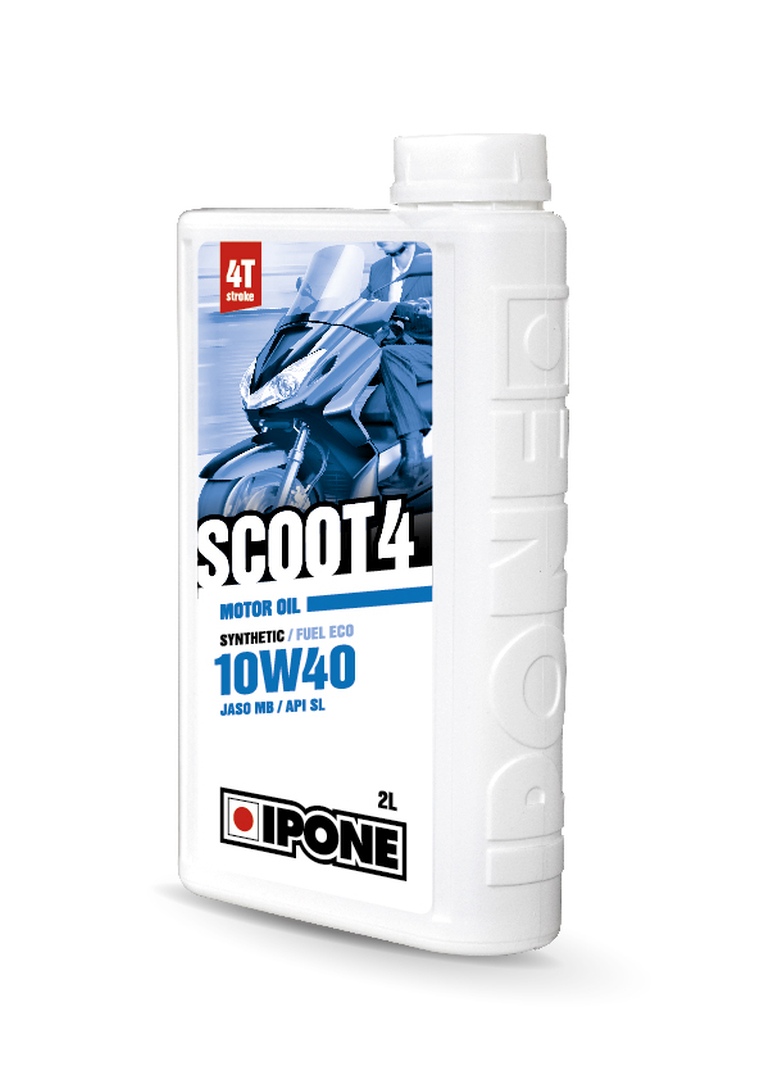 IPONE SCOOT 4 10W40 motorový olej 2L (AKC) (8) (IPONE SCOOT 4 10W40 motorový olej 2L (AKC) (8))