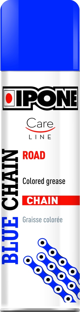 Levně IPONE sprej CHAIN 250ML BLUE mazivo do řetězů barva světle modrá (CARELINE) (AKC) (12) (IPONE sprej CHAIN 250ML BLUE mazivo do řetězů barva světle)