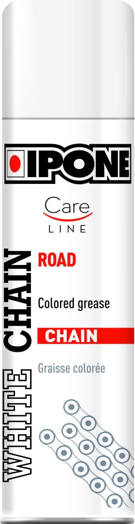 IPONE sprej CHAIN 250ML WHITE mazivo do řetězů barva bílá (CARELINE) (AKC) (12)