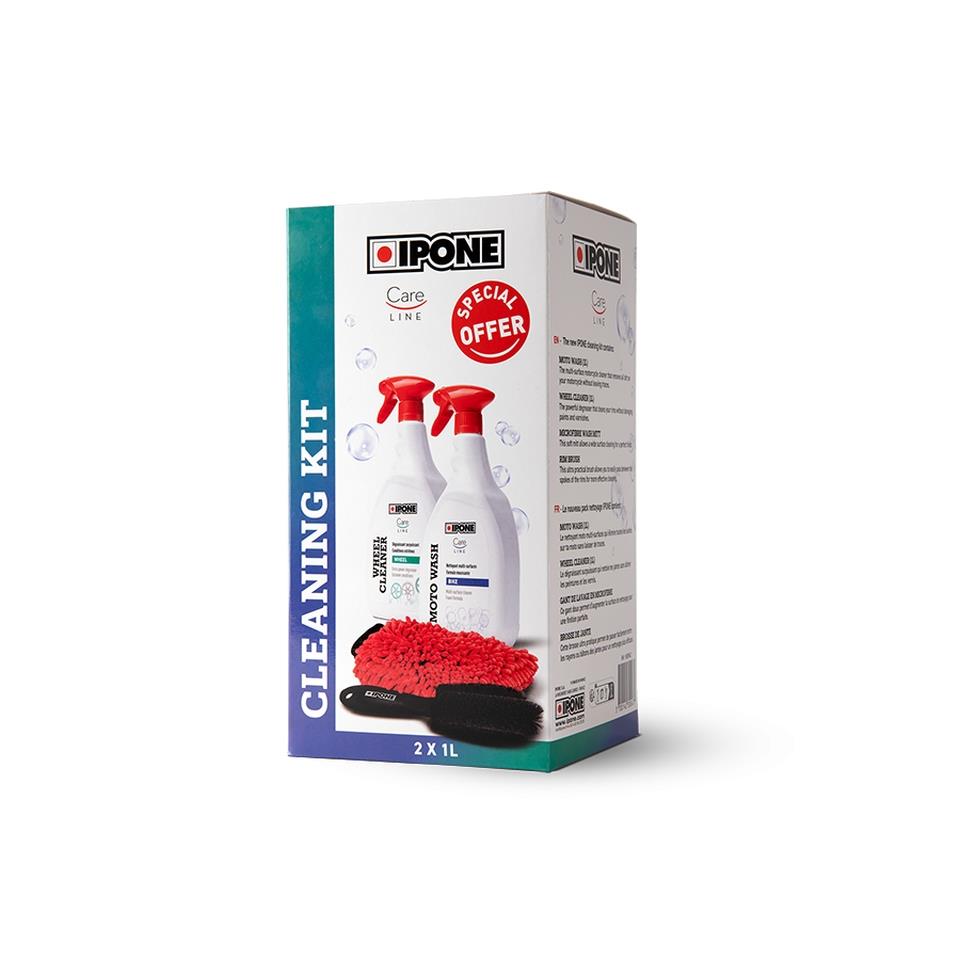 IPONE CLEANING KIT (MOTO WASH+WHEEL CLEANER) sada na čištění motocyklů (CARELINE) (4)