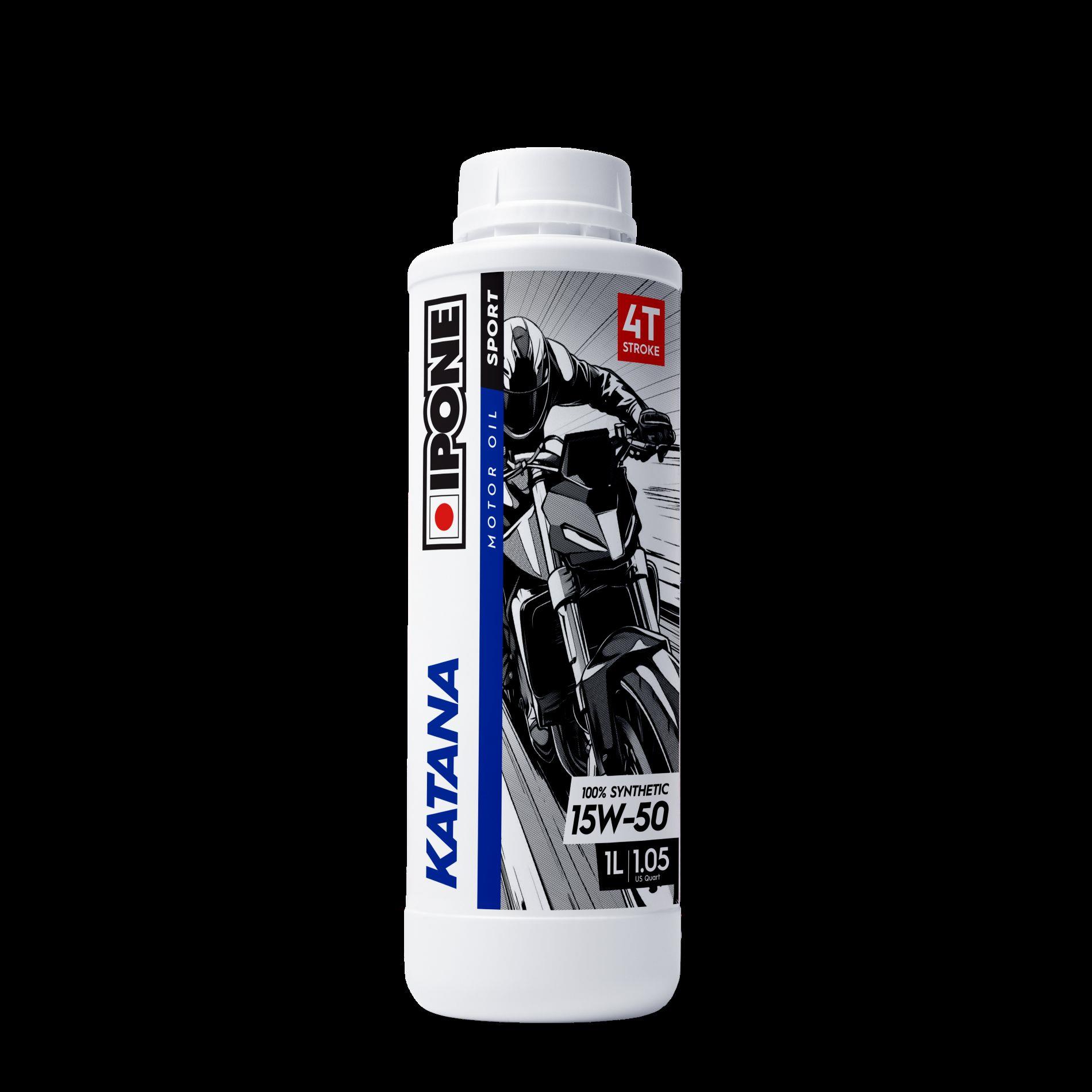 IPONE KATANA 15W50 motorový olej 100% syntetic 1L (ESTER, MA2)(AKC) (15) - nahrazuje 800356 (IPONE KATANA 15W50 motorový olej 100% syntetic 1L)