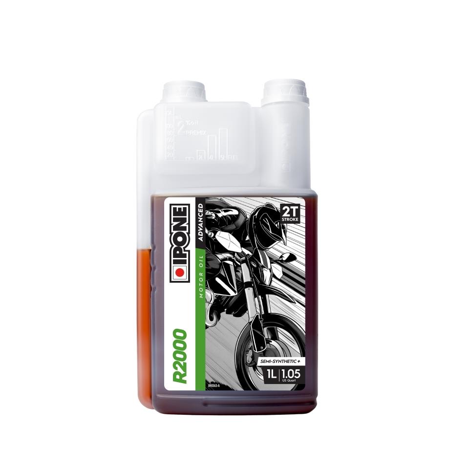 Levně IPONE R2000 olej s dávkovačem SEMI SYNTHETIC PLUS 2T 1L (AKC) (15) nahrazuje 800104 (IPONE R2000 olej s dávkovačem SEMI SYNTHETIC PLUS 2T 1L (AKC))