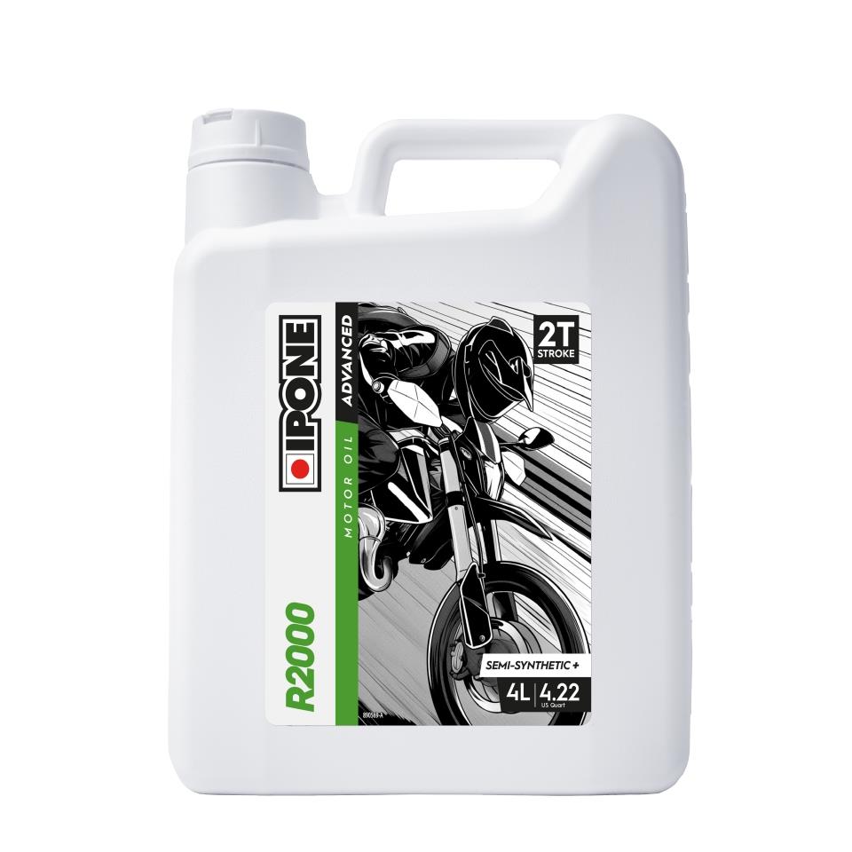 Levně IPONE R2000 olej s dávkovačem SEMI SYNTHETIC PLUS 2T 4L (AKC) nahrazuje 800378 (IPONE R2000 olej s dávkovačem SEMI SYNTHETIC PLUS 2T 4L (AKC))