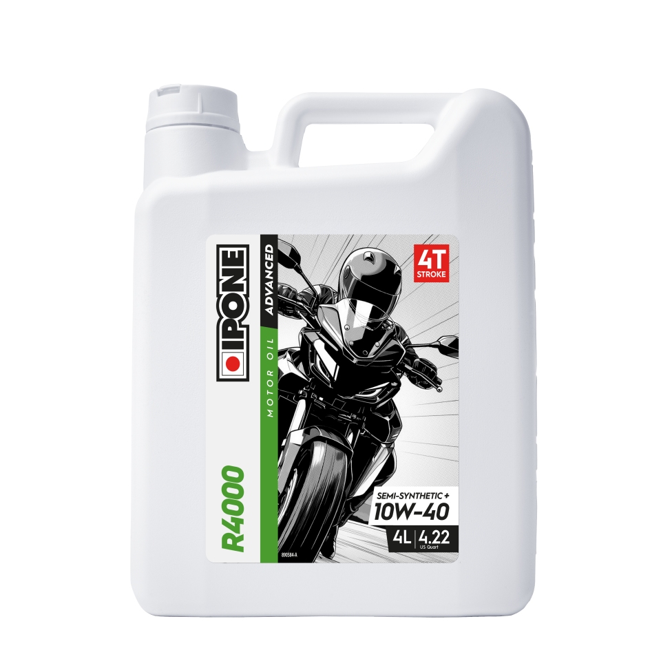 IPONE R4000 10W40 motorový olej polosyntetické PLUS 4L (ESTER, MA2) (AKC) (15) nahrazuje 800030 (IPONE R4000 10W40 motorový olej polosyntetické PLUS)