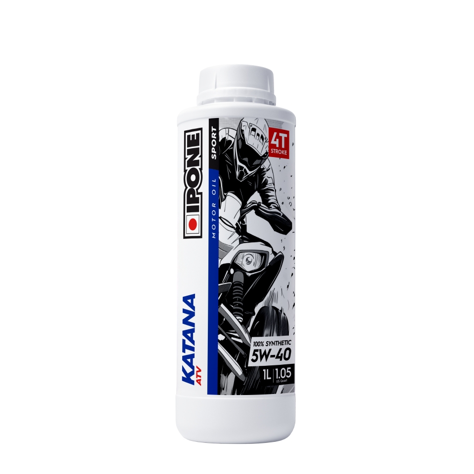 IPONE KATANA ATV 5W40 engine oil 100% synthetic 1L (ester, MA2) (AKC) (15) replaces 800163