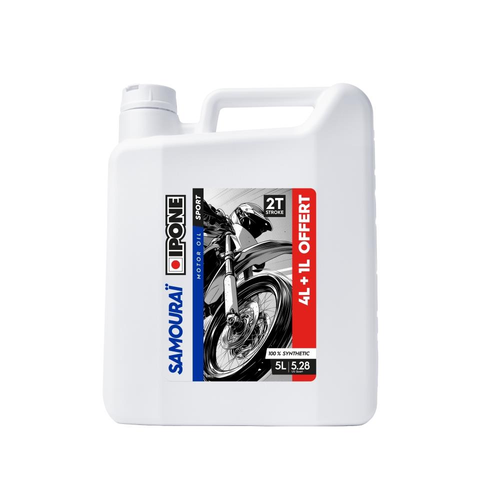 Levně IPONE SAMOURAI 2T směsný olej 100% syntetic 5L ESTER - 4+1 (IP949) (AKC) (4) nahrazuje 800092 (IPONE SAMOURAI 2T směsný olej 100% syntetic 5L ESTER -)
