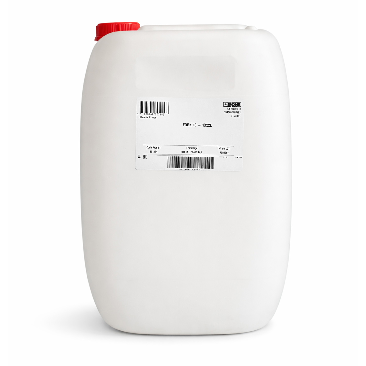 Levně IPONE olej do teleskopů / tlumičů / zavěšení FORK SYNTHETIC PLUS 10W 22L sud (AKC) nahrazuje 800216 (IPONE olej do teleskopů / tlumičů / zavěšení)