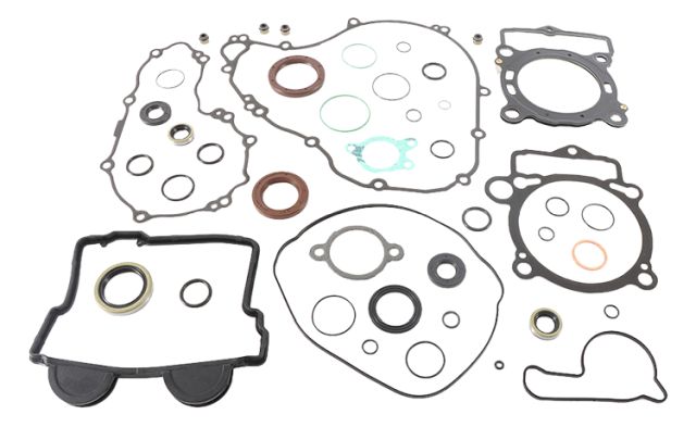 Winderaxis(vertex) complete gasket set including engine gasket GAS-GAS EX250F 21, mc 250f 21-23, HUSQVARNA fc 250 16-22, fe 250 20-21, KTM freeride 250 f 19-20, SX-F 250 16-22, SX-F 250 factory edition 15, XC-F 250 16-22 (SXF250) (811372)
