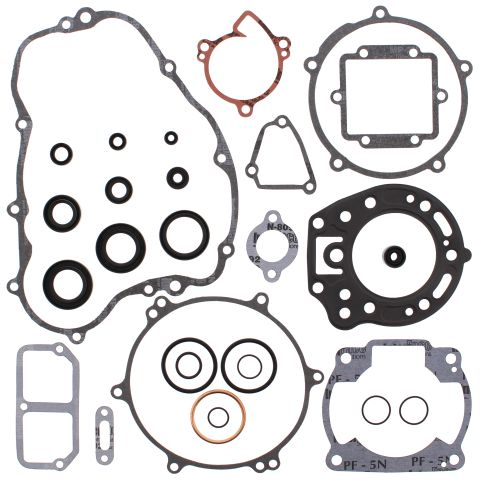 WINDEROSA (VERTEX) kompletní sada těsnění včetně těsnění motoru KAWASAKI KDX200 89-94
