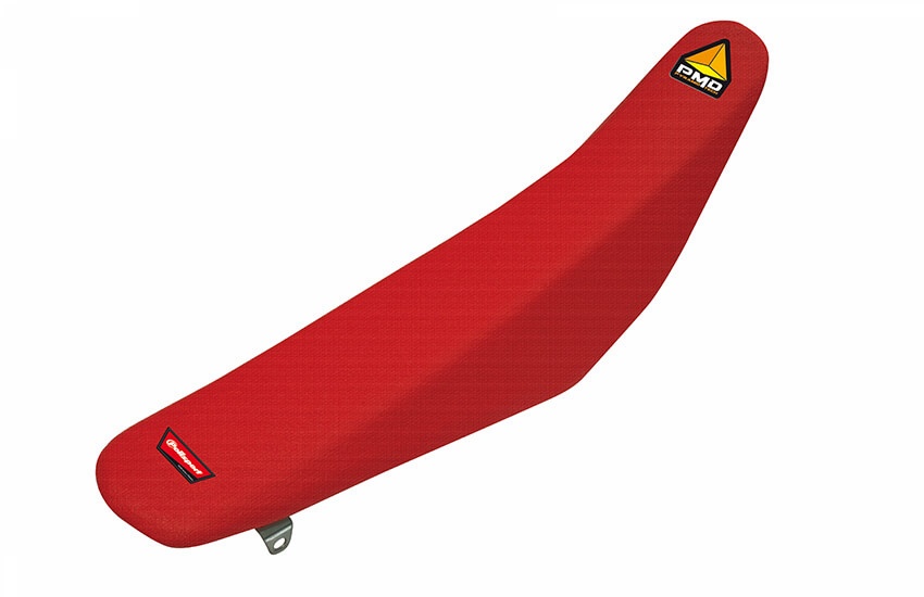 POLISPORT kompletní sedlo s potahem PMD (PYRAMID) vhodná HONDA CRF 250 14-17, CRF 450 13-16 barva červená