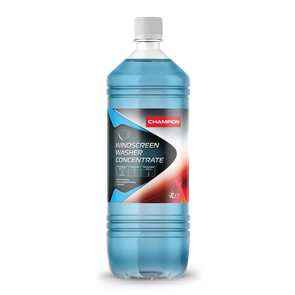 CHAMPION zimní koncentrát kapaliny do ostřikovačů plexi štít WASHER CONCENTRATE -50°C objem 1L