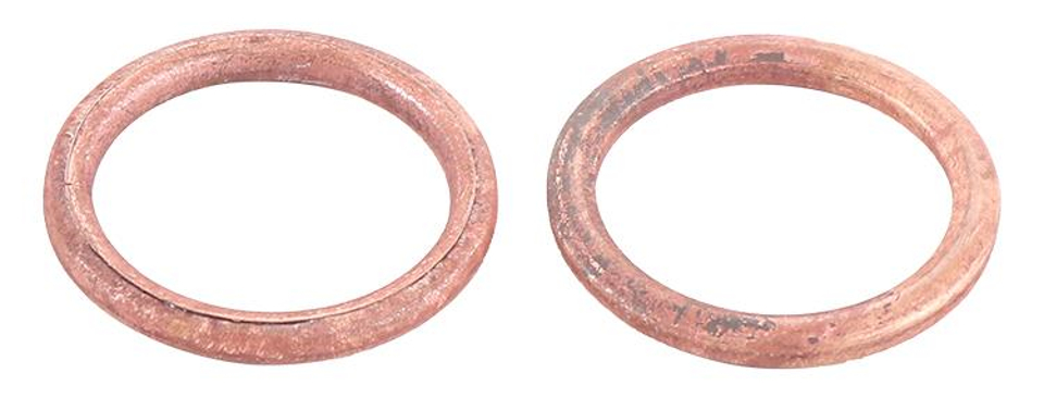 WINDEROSA (VERTEX) těsnění svodu výfuku HONDA XL250R 84-87, XR250L 91-96, XR250R 81-04, YAMAHA TT350 86-87, XJ650 80-83, XT350 85-00