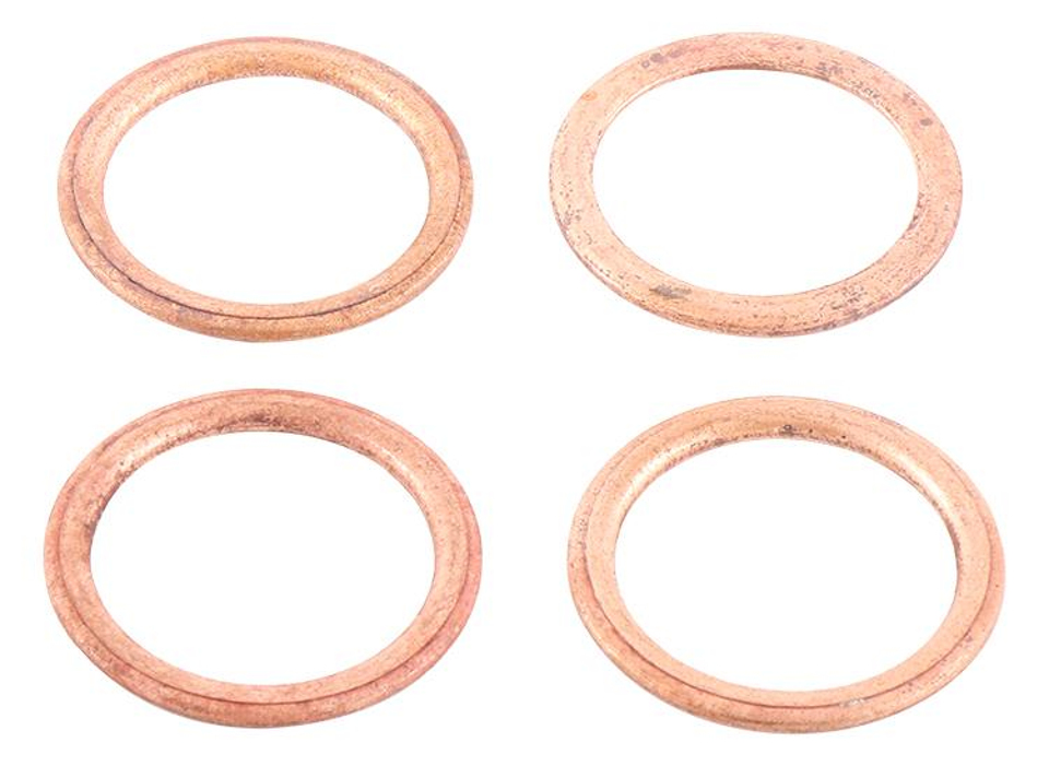 Winderaxis(vertex) exhaust pipe gasket KAWASAKI ninja 600r 88-97, zephyr 91-93, ZR750 (ZR-7) 00, ZR750 (ZR-7s) 01-05, ZX550 gpz 84-85 (complete 4 pieces) (823026)