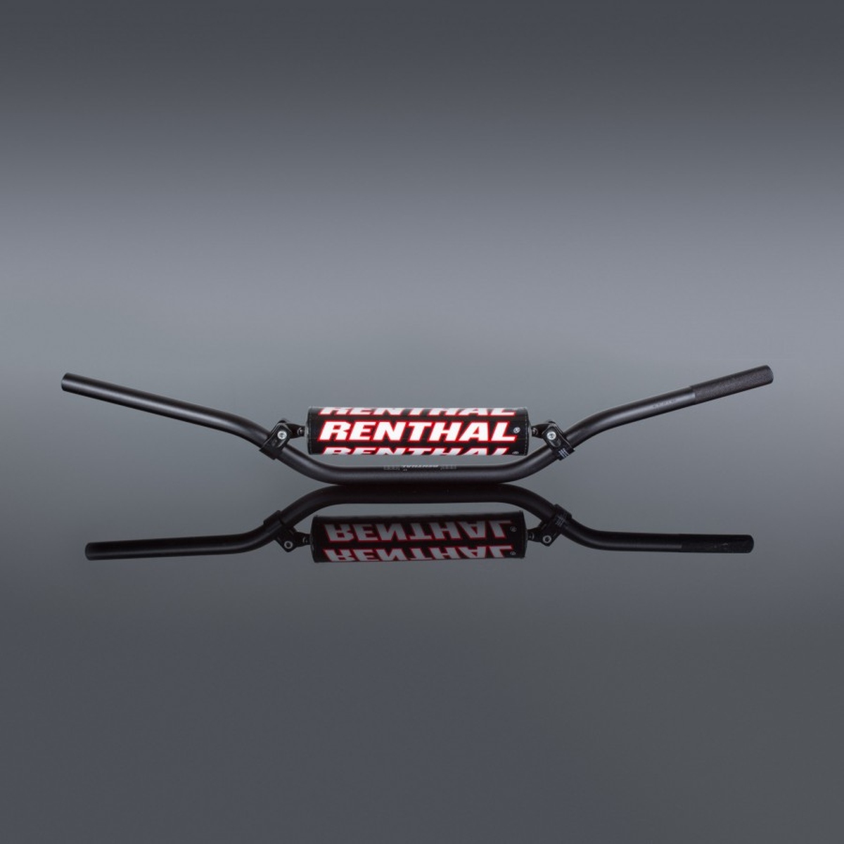 RENTHAL řidítka 7/8 (22mm) MX MINI HANDLEBAR BLACK KTM 50 SX 12-13 PADDED barva černá s chráničem (RENTHAL řidítka 7/8 (22mm) MX MINI HANDLEBAR BLACK)