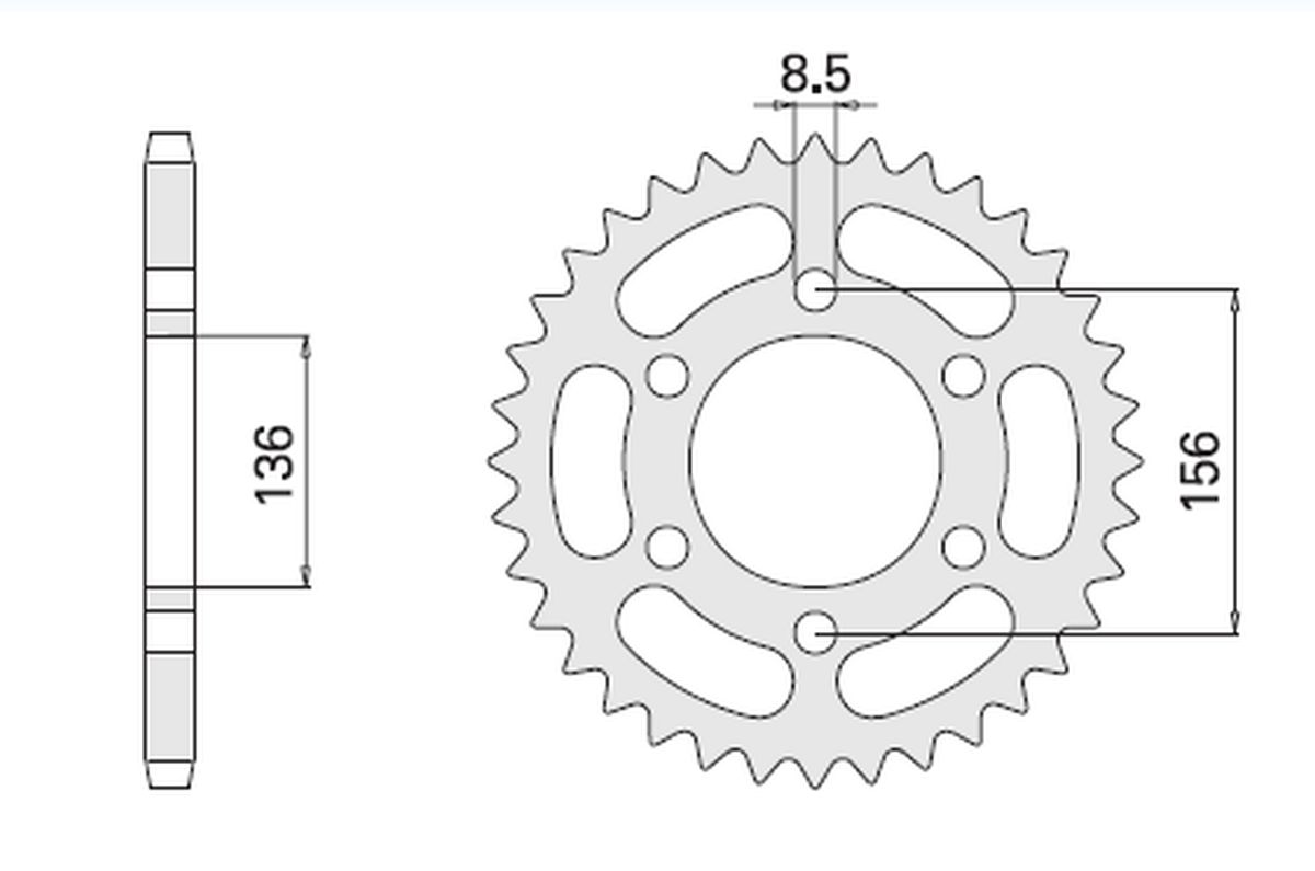 CHT rozeta 830 46 HUSQVARNATE 610 (817-46) (CHT rozeta 830 46 HUSQVARNATE 610 (817-46))