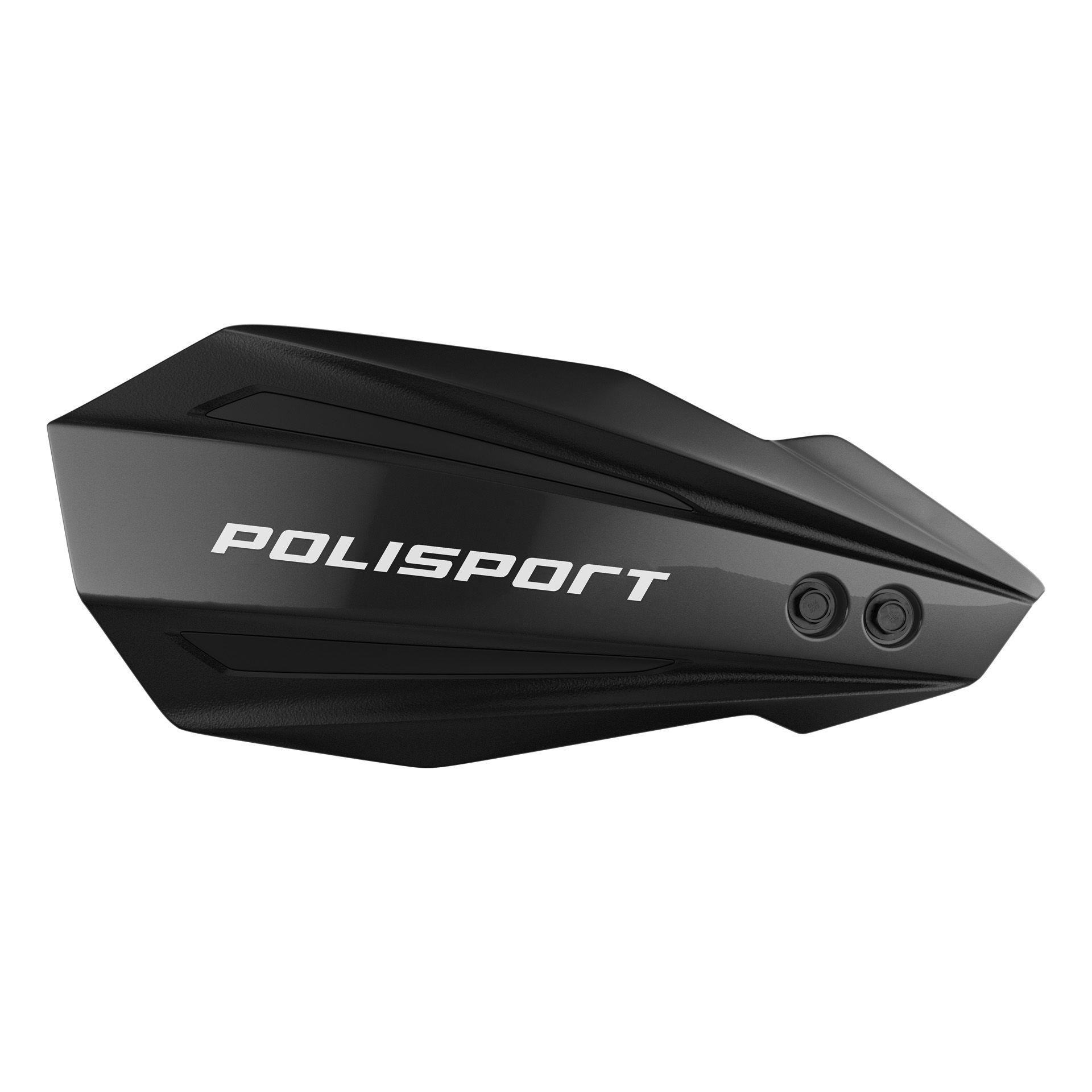 POLISPORT kryty páček model BULLIT s univerzální montážní sadou 22/28 barva černá (náhradní výměna) (POLISPORT kryty páček model BULLIT s univerzální)