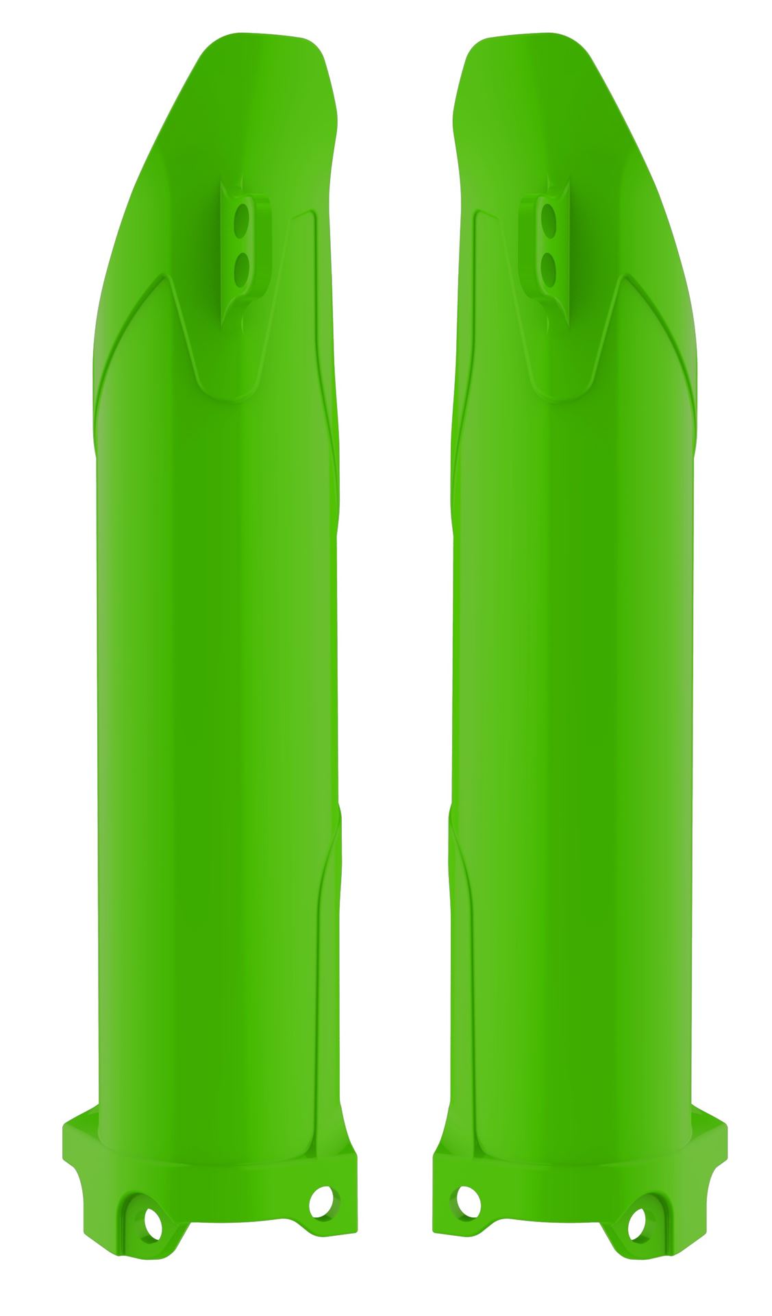 POLISPORT kryty teleskopů KAWASAKI KX 250/450F 09-26 barva zelená