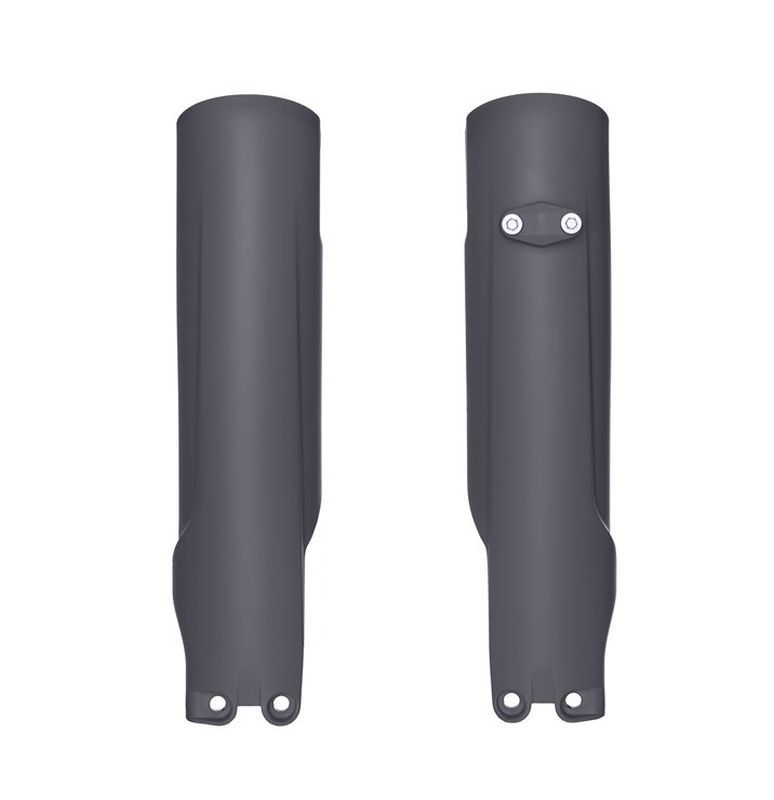 POLISPORT kryty teleskopů KTM SX/SXF 23-26; EXC/EXCF 24-26; HUSQVARNA TE/TC/FE/FC 24-26 barva šedá (N-šedá) (POLISPORT kryty teleskopů KTM SX/SXF)