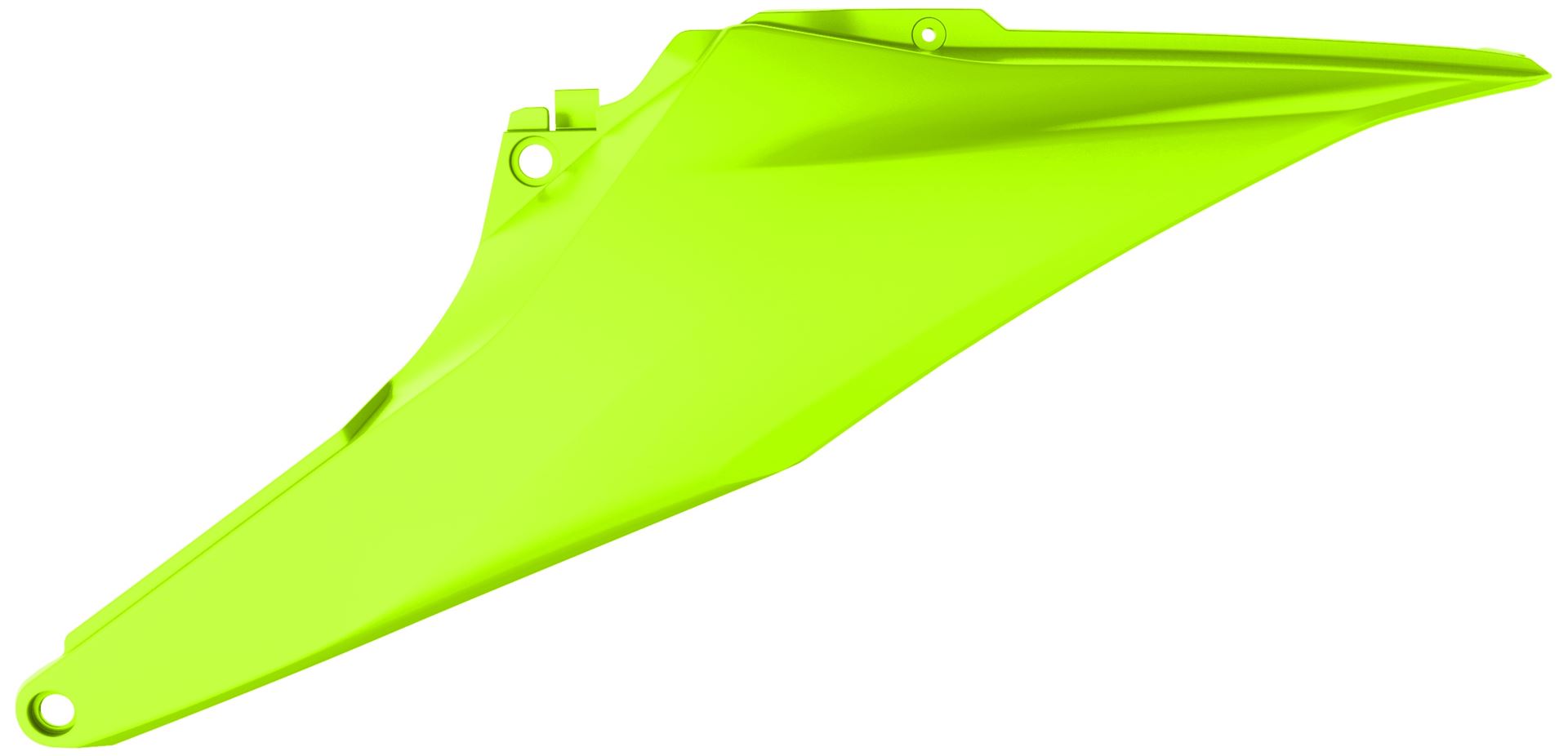 POLISPORT boční tabulky na startovací číslo KTM SX/SX-F 19-22; EXC/EXC-F 20-23 žlutá fluorescenční (komplet) (POLISPORT boční tabulky na startovací)