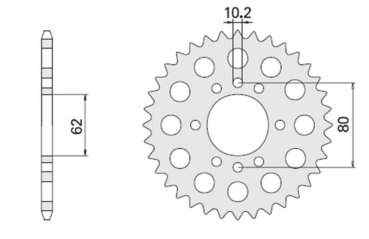 CHT rozeta 843 49 YAMAHA DT 80 LC (843-49) (CHT rozeta 843 49 YAMAHA DT 80 LC (843-49))