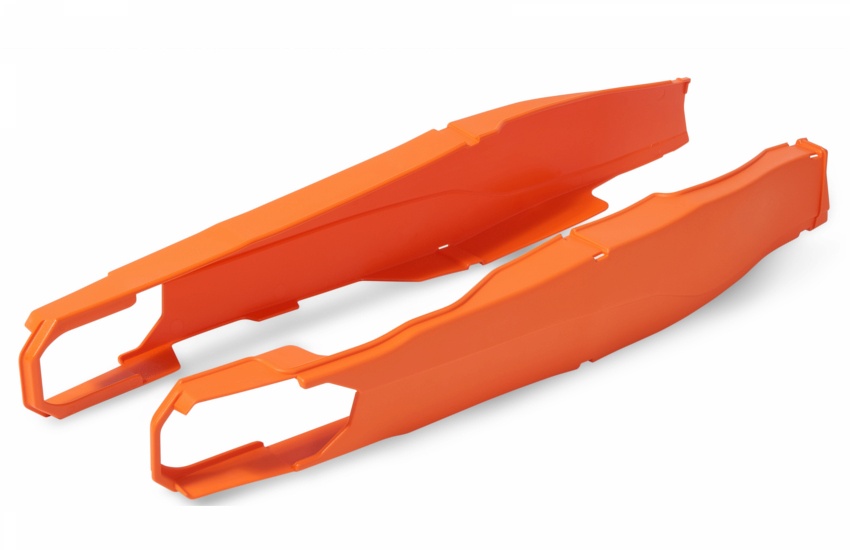 Levně POLISPORT kryt kyvné vidlice (komplet) KTM 125/200/250/300 EXC 12-23, 250/350/450/500 EXCF 12-23 (PDS) barva oranžová (POLISPORT kryt kyvné vidlice)