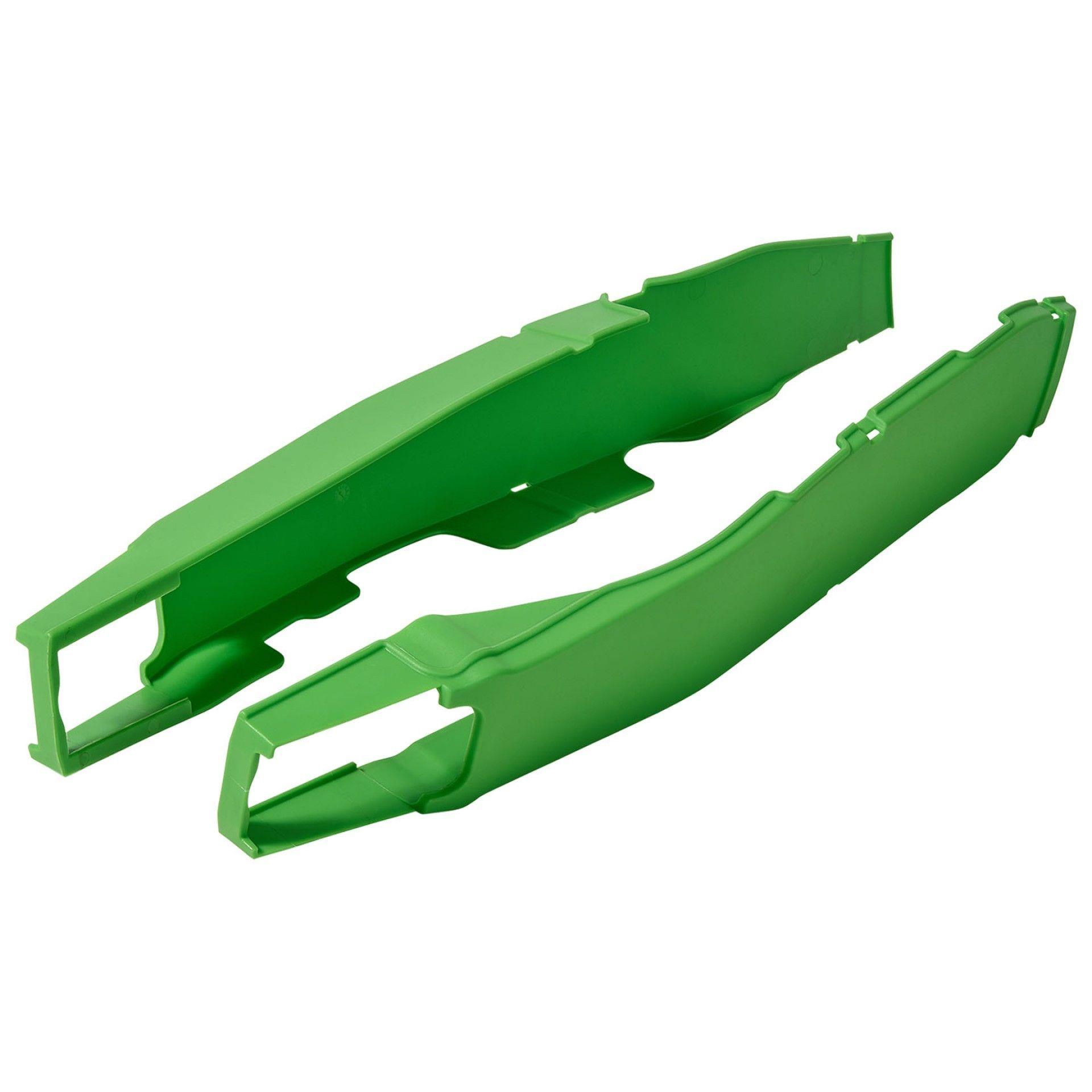 POLISPORT kryt kyvné vidlice (komplet) KAWASAKI KX 250F 12-16; KX 450F 12-15 barva zelená