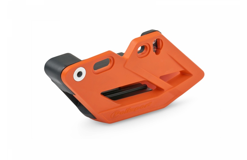 POLISPORT vodítko řetězu kompletní KTM SX/SXF 11-22; EXC/EXC-F 12-23; HUSQVARNA TE/FE/TC/FC 14-22; SHERCO SE 13-26 SEF 16-26; RIEJU MR 21-25 barva