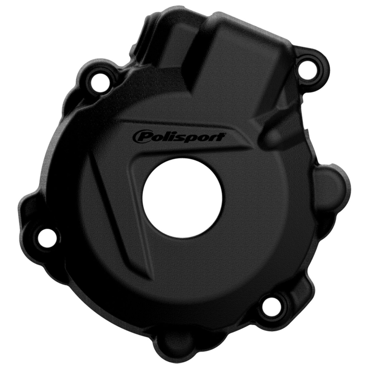 POLISPORT kryt alternátoru KTM EXC-F/XCF-W 250 14-16; EXC-F/XCF-W 350 12-16; FREERIDE 350 13-17; HUSQVARNA FE 250/350 14-16 barva černá