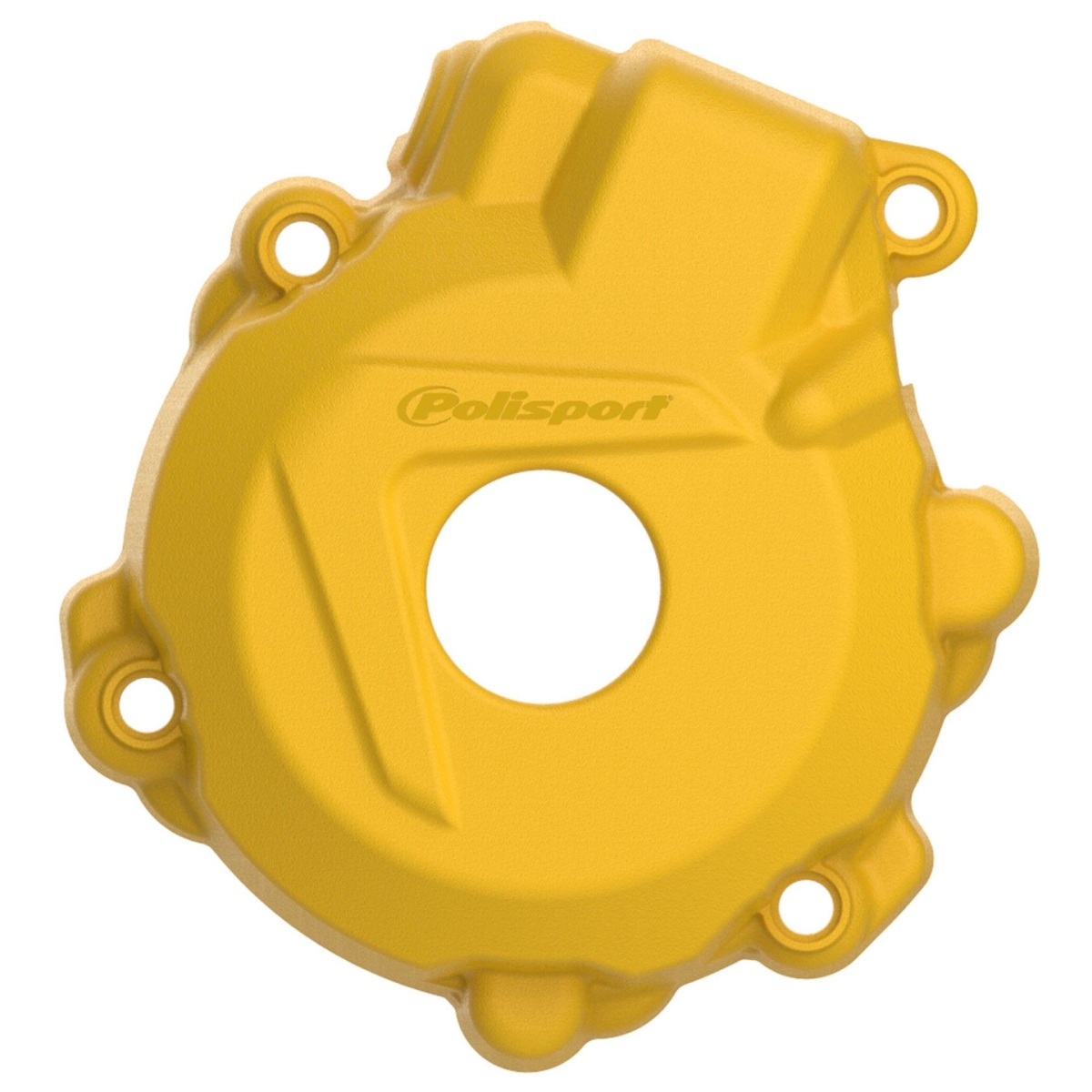 POLISPORT kryt alternátoru KTM EXC-F/XCF-W 250 14-16; EXC-F/XCF-W 350 12-16; FREERIDE 350 13-17; HUSQVARNA FE 250/350 14-16 barva žlutá
