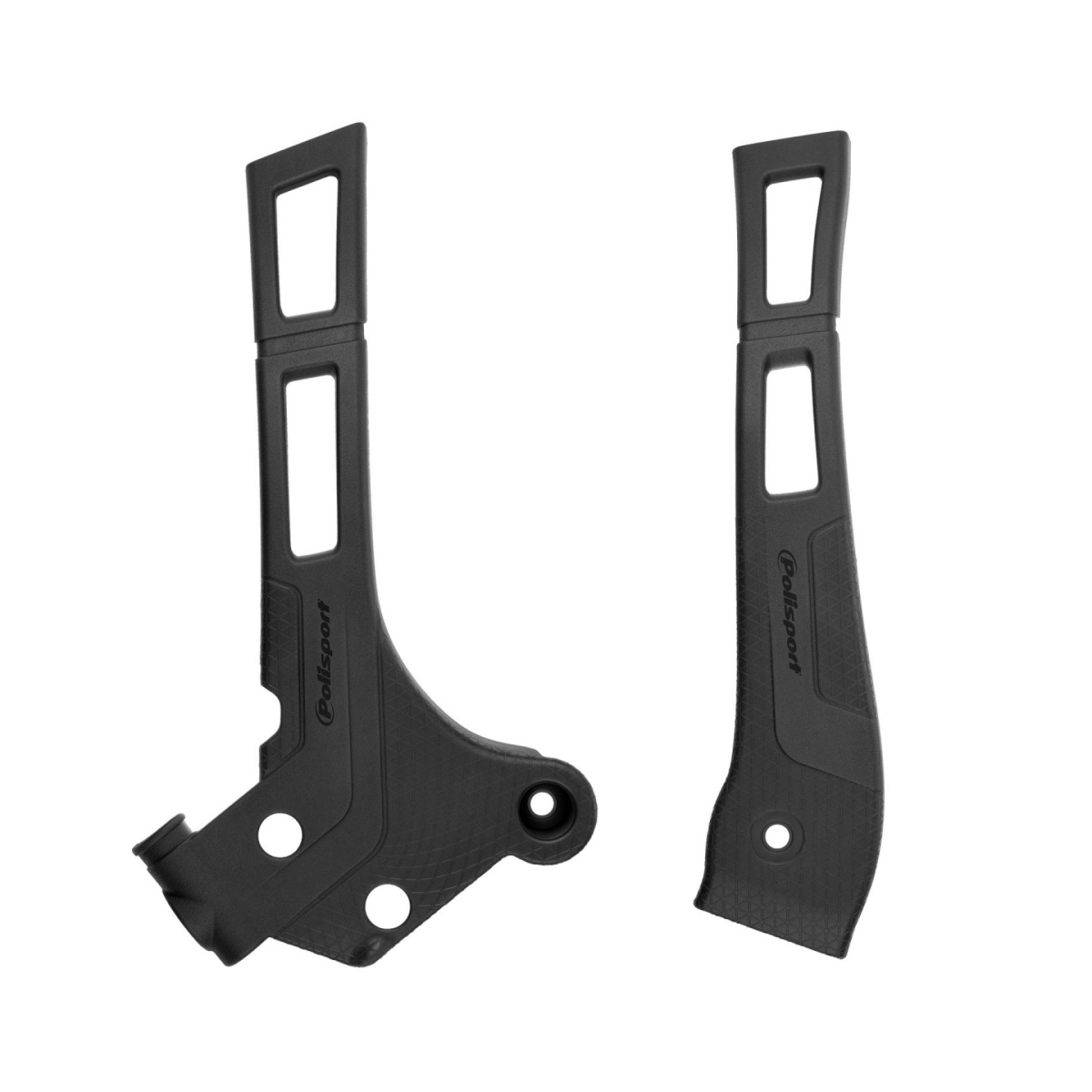 POLISPORT kompletní kryty rámu YAMAHA YZ 125/250 05-21; FANTIC XE/XX 125 21 barva černá