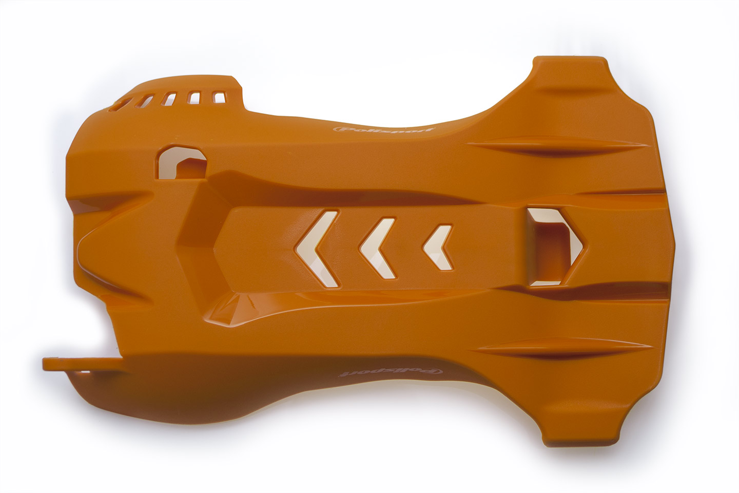 POLISPORT kryt motoru FORTRESS SKID PLATE KTM SX 250 06-16; EXC 250/300 06-16; HUSQVARNA TC/TE 250/300 14-16 barva oranžová (POLISPORT kryt motoru)