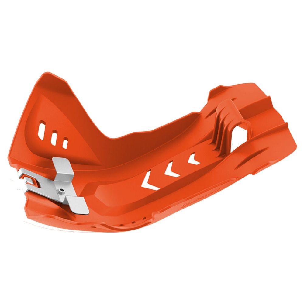 POLISPORT kryt motoru FORTRESS SKID PLATE KTM SX 250 19-22; EXC 250/300 20-23; HUSQVARNA TC 250 19-22; TE 250/300 20-23 barva oranžová (POLISPORT)