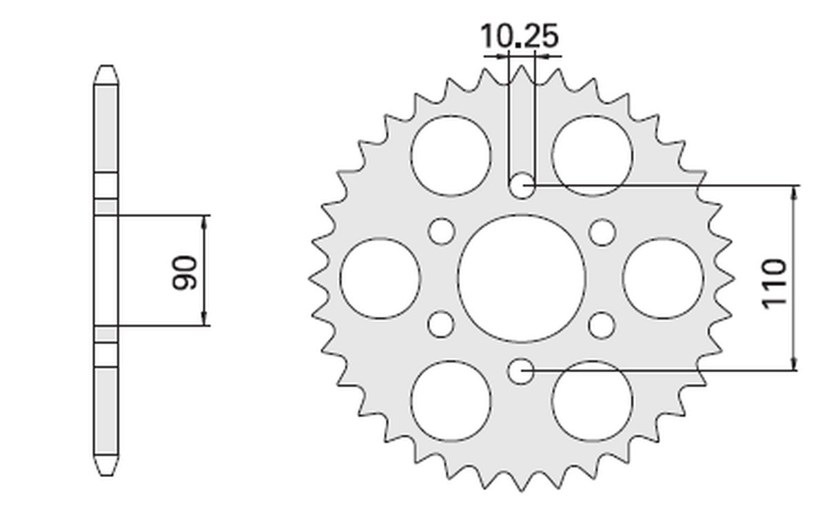 CHT rozeta 850 33 (850 33) YAMAHA XJ/XS 650 (CHT rozeta 850 33 (850 33) YAMAHA XJ/XS 650)