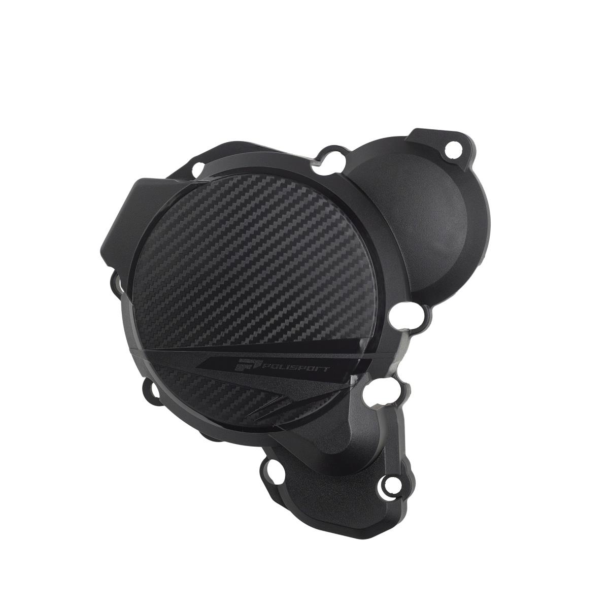 POLISPORT kryt alternátoru KTM EXC/XC-W 250/300 24-26; HUSQVARNA TE 250/300 24-26; GAS GAS EC 250/300 24-26 barva černá