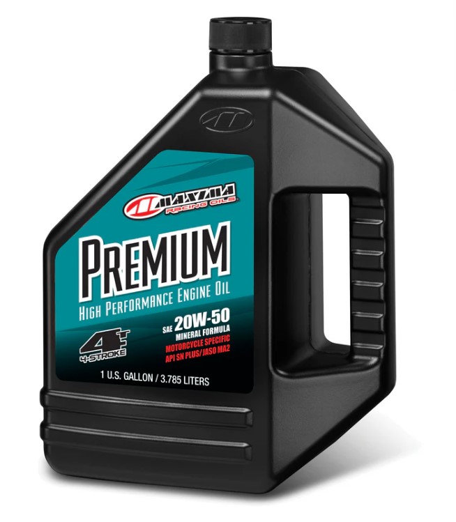 MAXIMA závodní OILS motorový olej minerální PREMIUM 20W50 3.785 litry (4) (AKC) (MAXIMA závodní OILS motorový olej minerální PREMIUM 20W50 3.785)