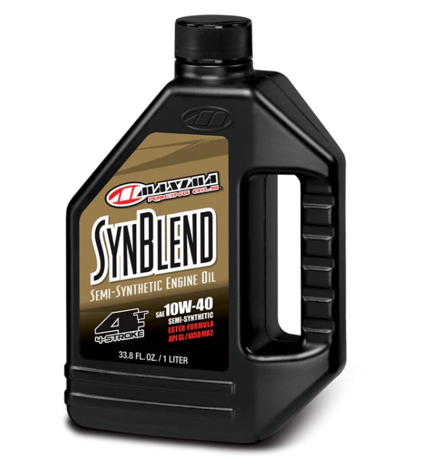 MAXIMA závodní OILS motorový olej polosyntetický SYN BLEND ESTER 10W40 1 LITR (12) (AKC) (MAXIMA závodní OILS motorový olej polosyntetický SYN BLEND)