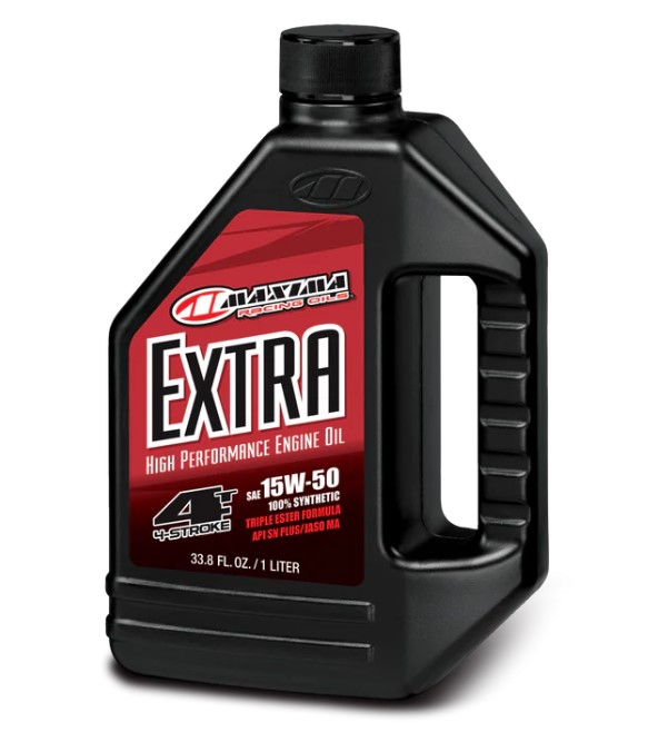 MAXIMA závodní OILS motorový olej EXTRA 15W50 100% SYNTHETIC 1 LITR (12) (AKC) (MAXIMA závodní OILS motorový olej EXTRA 15W50 100% SYNTHETIC 1 LITR)