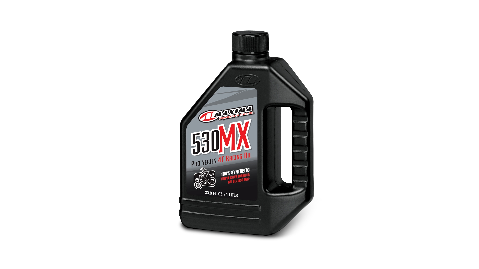 MAXIMA závodní OILS motorový olej 530MX 100% SYNTHETIC 4T závodní ENGINE OIL - MX / OFFROAD / ENDURO 1 LITR (12) (AKC) (MAXIMA závodní OILS motorový)