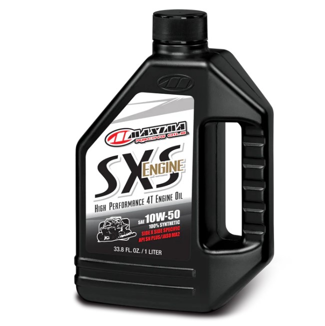 MAXIMA závodní OILS motorový olej syntetický SXS ENGINE FULL SYNTHETIC 10W50 1 LITR (12) (AKC) (MAXIMA závodní OILS motorový olej syntetický SXS)