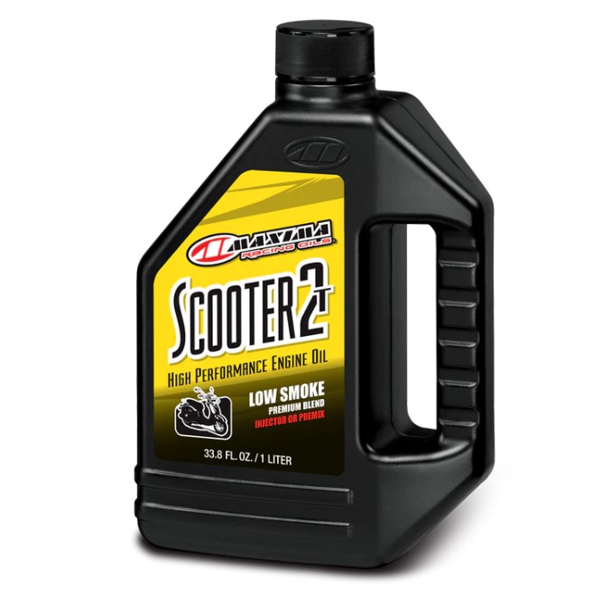 Levně MAXIMA závodní OILS OLEJ 2T do směsi minerální SCOOTER 2T INJECTOR/PREMIX 1 LITR (12) (AKC) (lze použít v systémech s dávkovačem oleje) (MAXIMA)
