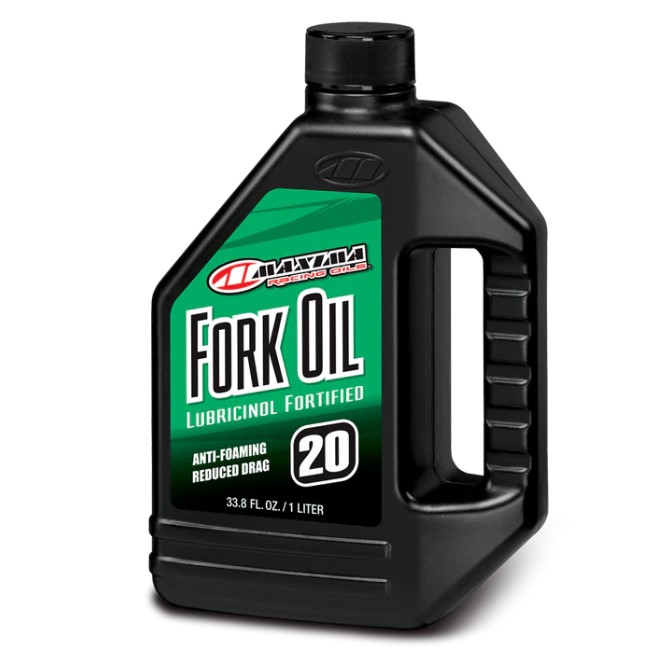 Levně MAXIMA závodní OILS olej do teleskopů / tlumičů / zavěšení FORK OIL STANDARD HYDRAULIC 20WT. 1 LITR (12) (AKC) (MAXIMA závodní OILS olej do teleskopů)