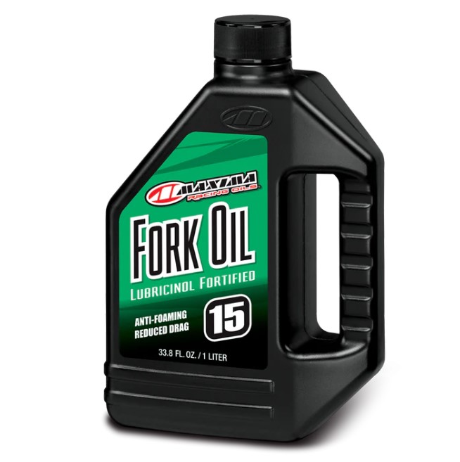 Levně MAXIMA závodní OILS olej do teleskopů / tlumičů / zavěšení FORK OIL STANDARD HYDRAULIC 15WT. 1 LITR (12) (AKC) (MAXIMA závodní OILS olej do teleskopů)